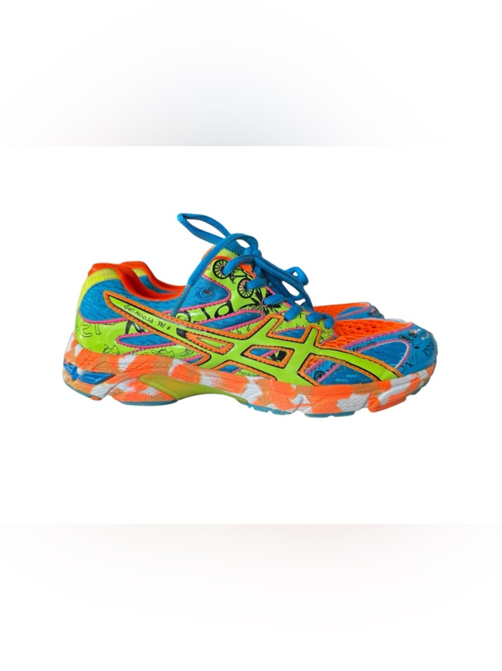 ASICS Gel-Noosa Tri 6 Multicolor Running Shoes Size 8